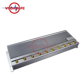 VHF UHF Cell Phone Signal Scrambler Sweep Jamming Type Friendly Maintenance