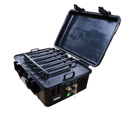 ICNIRP 86 Watt Portable Signal Jammer 2.4G 5G UHF VHF WIFI Signal Blocker