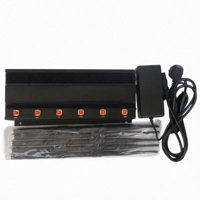 acheter Dispositif de brouilleur de téléphone portable de 6 radiofréquences sortie totale Purple Horn de 16 watts online manufacture
