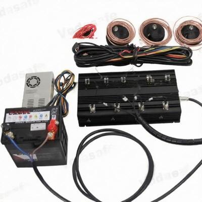 acheter 24H / 7D fonctionnant durée de vie télécommandée de brouilleur militaire de signal la longue online manufacture