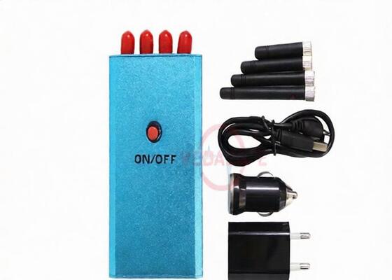 acheter Brouilleur de fréquence de téléphone portable de quatre antennes, brouilleur de téléphone portable efficace jusqu'aux 10m online manufacture
