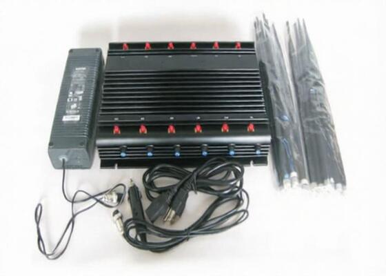 acheter Plein dresseur de signal de téléphone portable de bande, brouilleur de téléphone portable avec le chargeur de la voiture 12V online manufacture