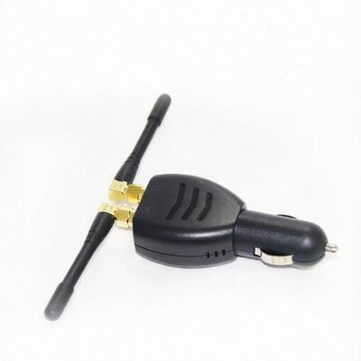 acheter 2 bandes mini chargeur de voiture GPS L1 L2 bloqueur de signal de téléphone portable 5-15 mètres rayon online manufacture
