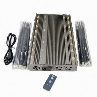 acheter 5-8W chaque talkie - walkie Lojack GPSL1-L5 de Wifi 2.4G Bluetooth de brouilleur de signal de téléphone portable de bande online manufacture