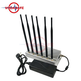 4G Bluetooth Wifi Signal Jammer 100V - 240V Power Supply Sweep Jamming Type