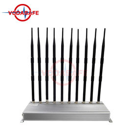 VHF UHF Cell Phone Signal Scrambler Sweep Jamming Type Friendly Maintenance
