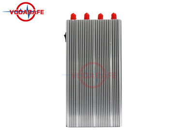 Classroom Mini Portable Cellphone Jammer , Cellular Signal Jammer Aluminum Heat Sink