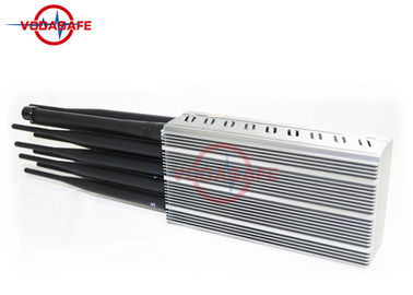 10 Channels Mobile Phone Signal Jammer 2.5db High Gain Omni Directional Antenna
