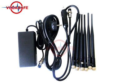 16 Watt Vehicle GPS Jammer , Car Remote Control Jammer Omni Directional Antennas