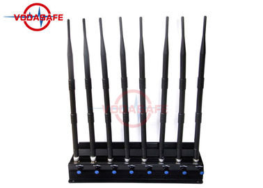 GPSL1 GPSL2 Power Adjustable Mobile Phone Signal Blocker / Jamming 50m Range