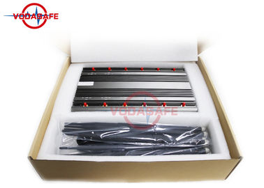 Full Band Mobile Phone Signal Blocker , Cell Phone Jammer With 12V Car Charger