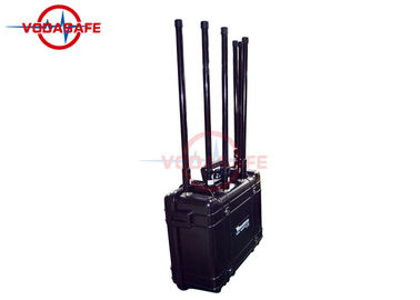 Light Weight 80W High Power Mobile Phone Blocking Device WIth Pelican Draw Bar Box Case