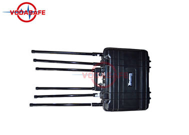 Light Weight 80W High Power Mobile Phone Blocking Device WIth Pelican Draw Bar Box Case